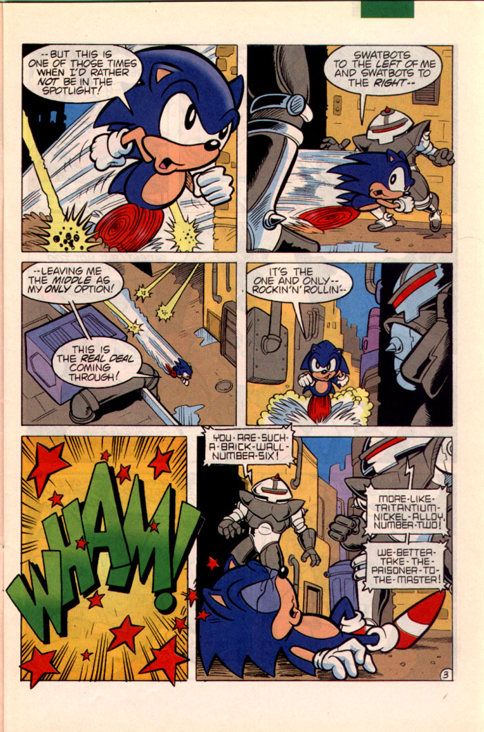 Sonic - Archie Adventure Series October 1995 Page 3